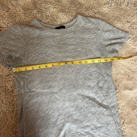 ATM Anthony Thomas Melillo Heather Gray Short Sleeve Tee - Picture 4 of 6